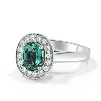 large green Alexandrite gemstone