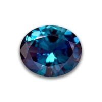 oval alexandrite gemstone